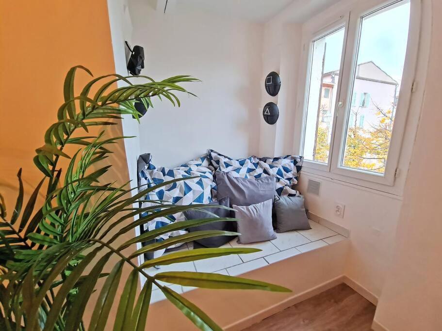 Gregbnb - T2 Design 43M2 - Toulon Est - Wifi Fibre - N2 Екстериор снимка